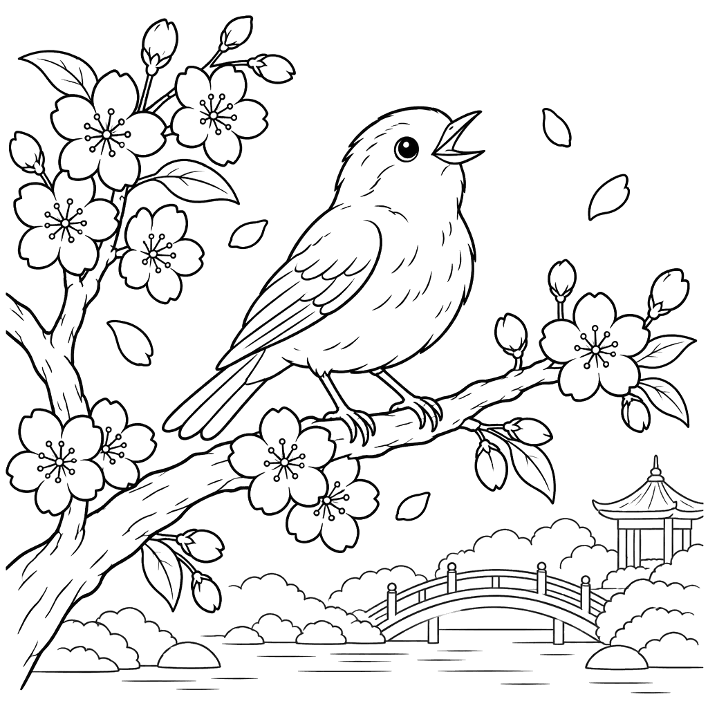 Andersen Nightingale on Sakura Branch