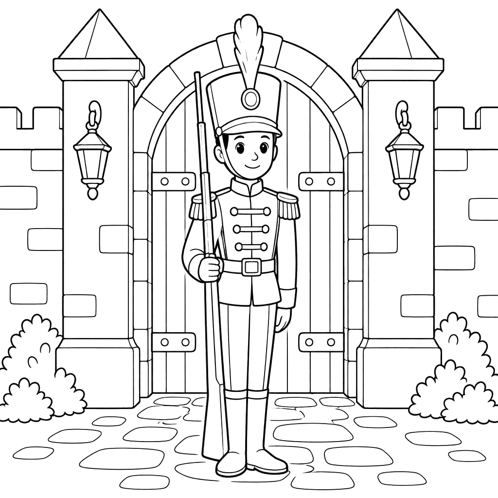 Tin Soldier Guarding the Gate