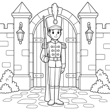 Tin Soldier Guarding the Gate