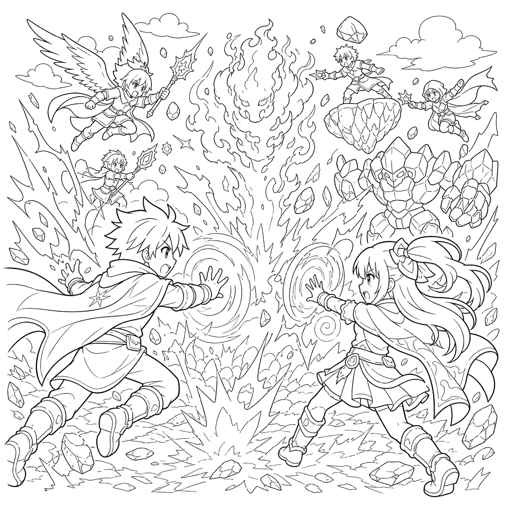 Anime Battle of Energy