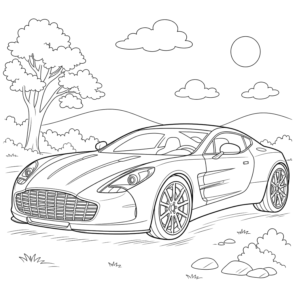 Aston Martin One-77 Supercar