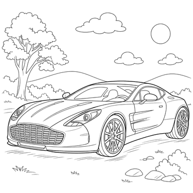 Aston Martin One-77 Supercar