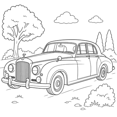 Bentley S1 Coloring Page