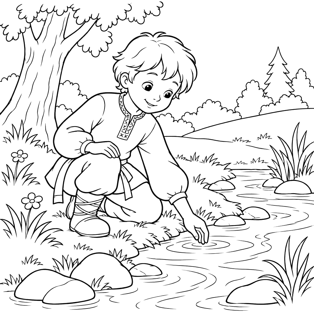 Brother Ivanushka by the Stream