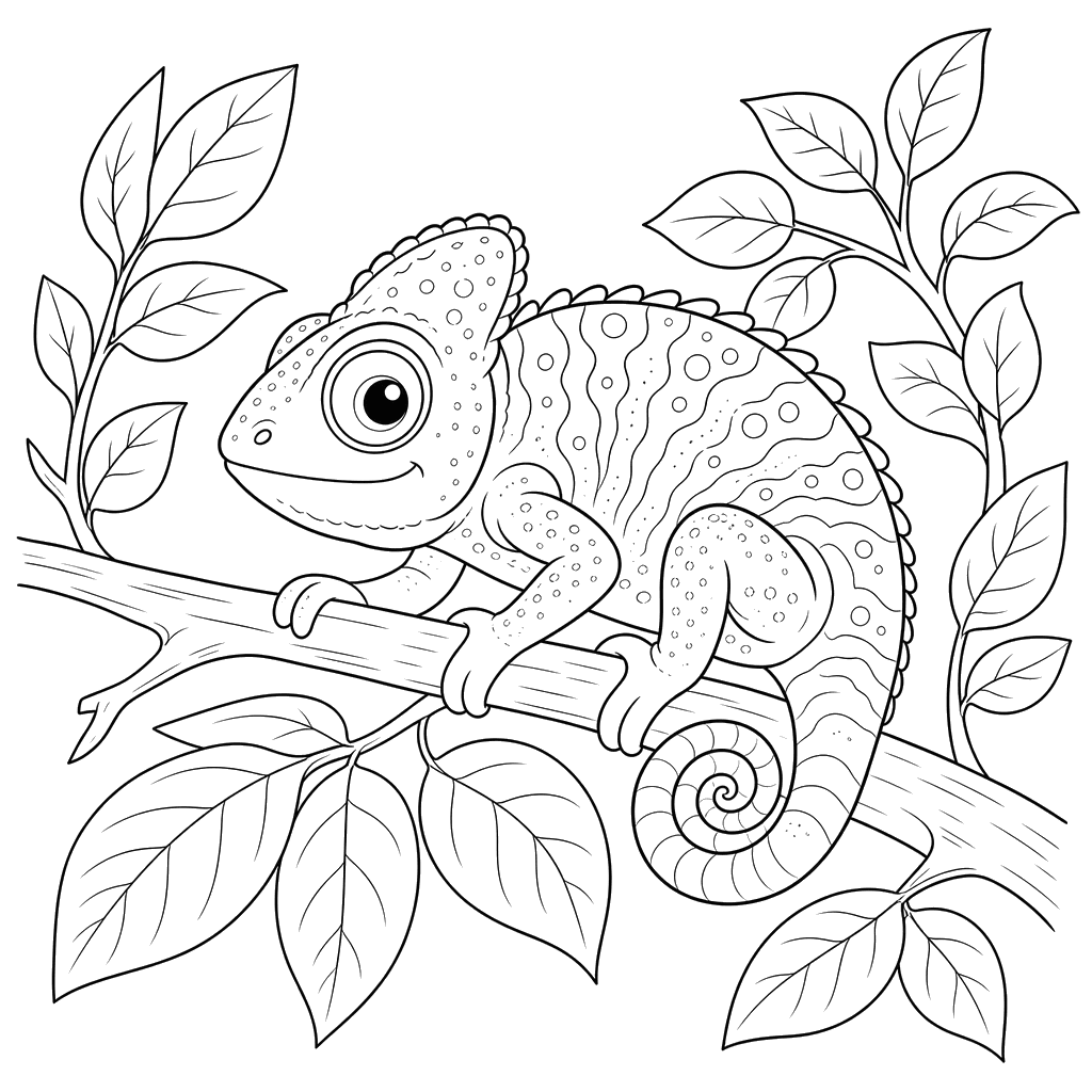 Chameleon on a Branch