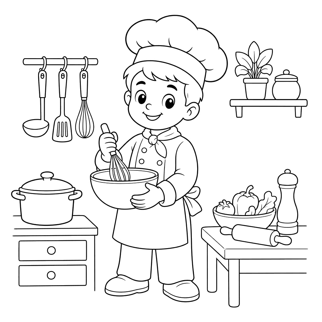Chef in the Kitchen