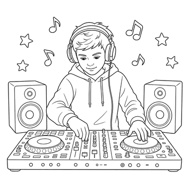 DJ Mixing Music
