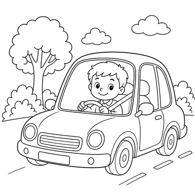 Friendly Car Driver