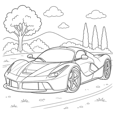 Ferrari LaFerrari Sports Car