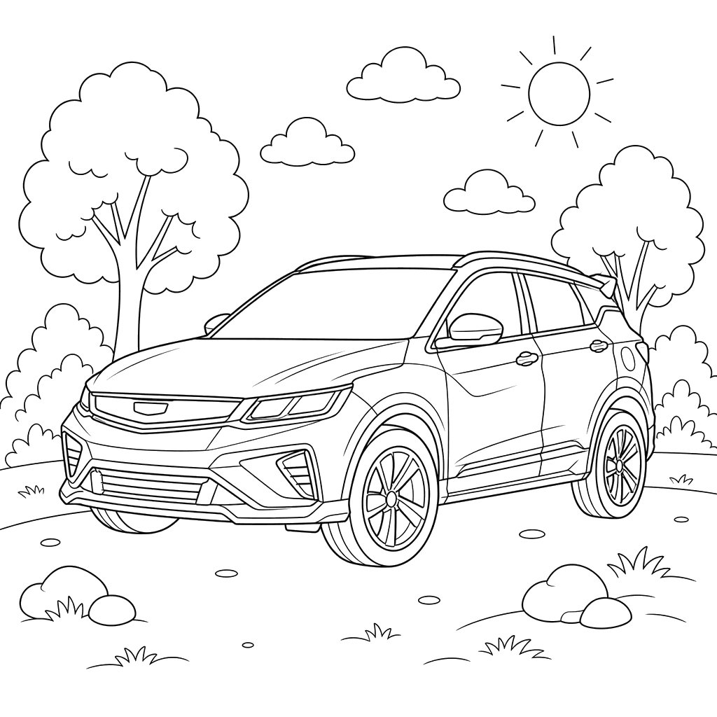 Geely Coolray Car