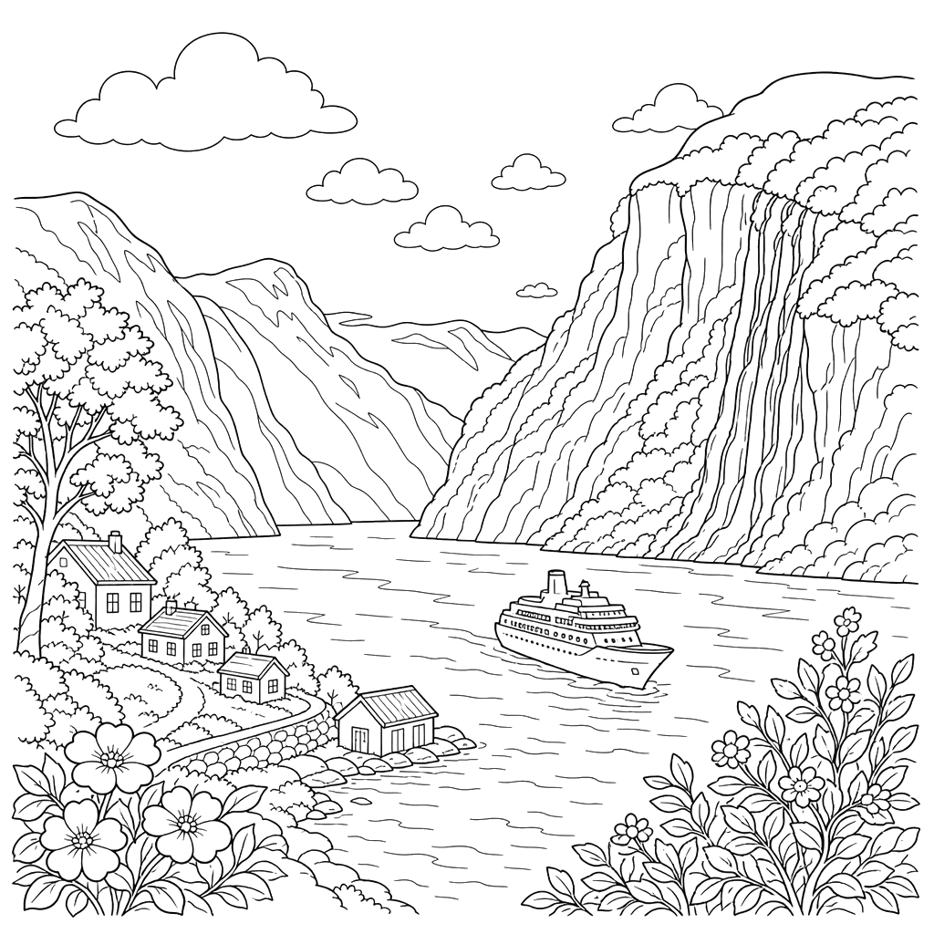 Geirangerfjord in Norway