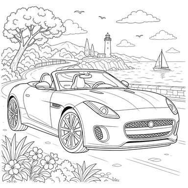 Jaguar F-Type Sports Car