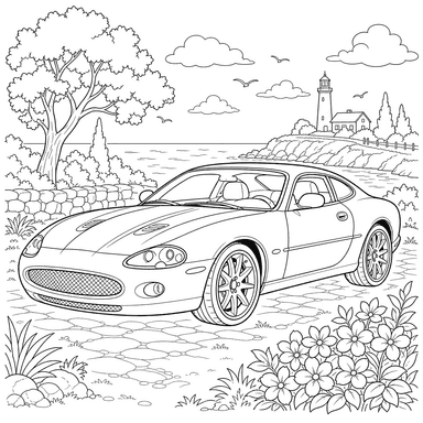 Jaguar XKR Sports Car