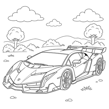Lamborghini Veneno Supercar