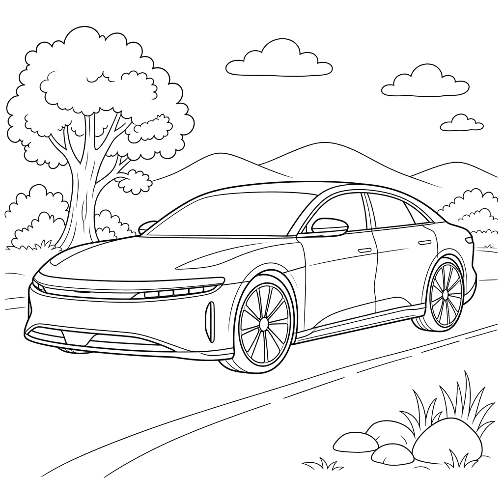 Lucid Air Electric Car