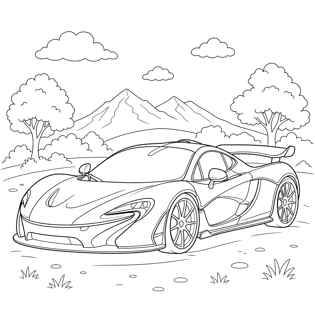 McLaren P1 Supercar