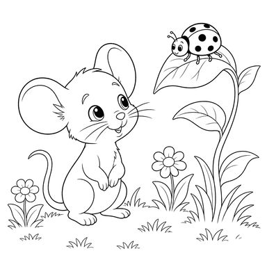Mouse and Ladybug