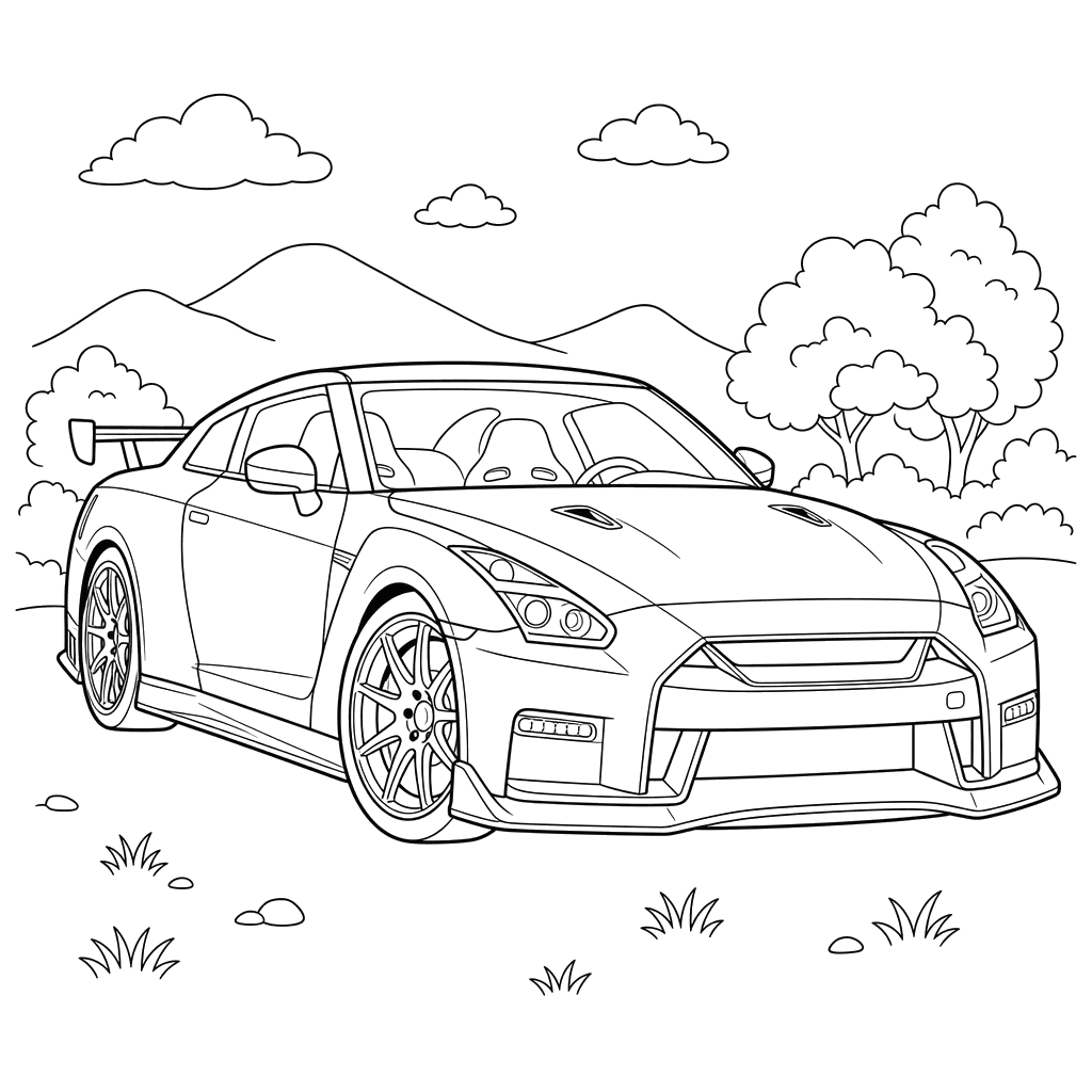 Nissan GT-R Nismo Sports Car