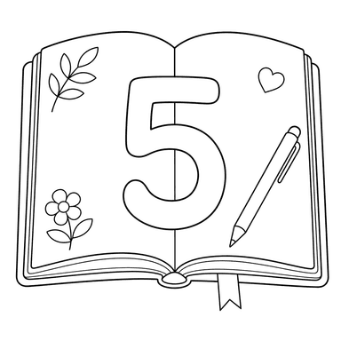 Number Five in a School Diary