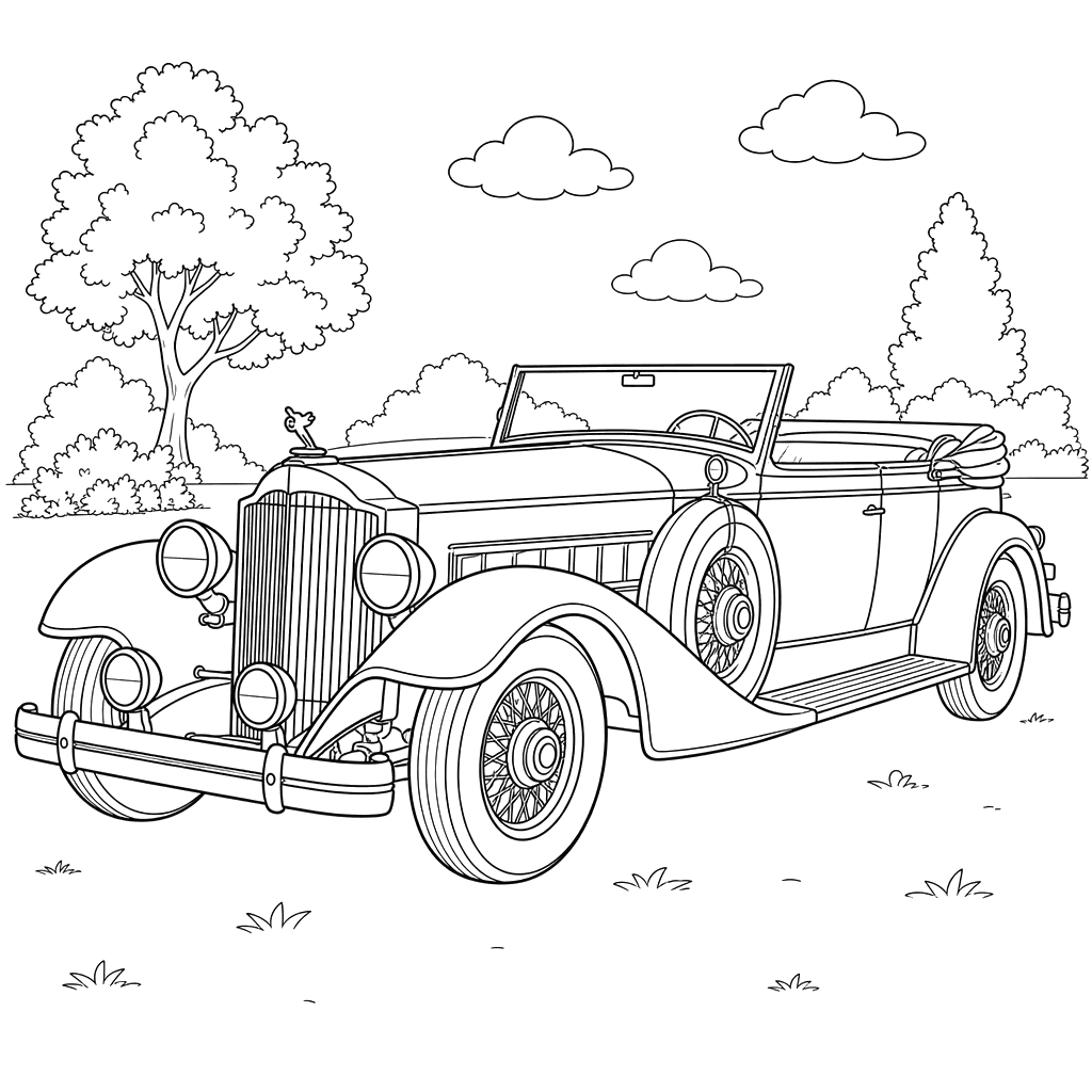 Packard Twelve Classic Car
