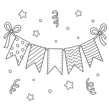 Paper Bunting Garland