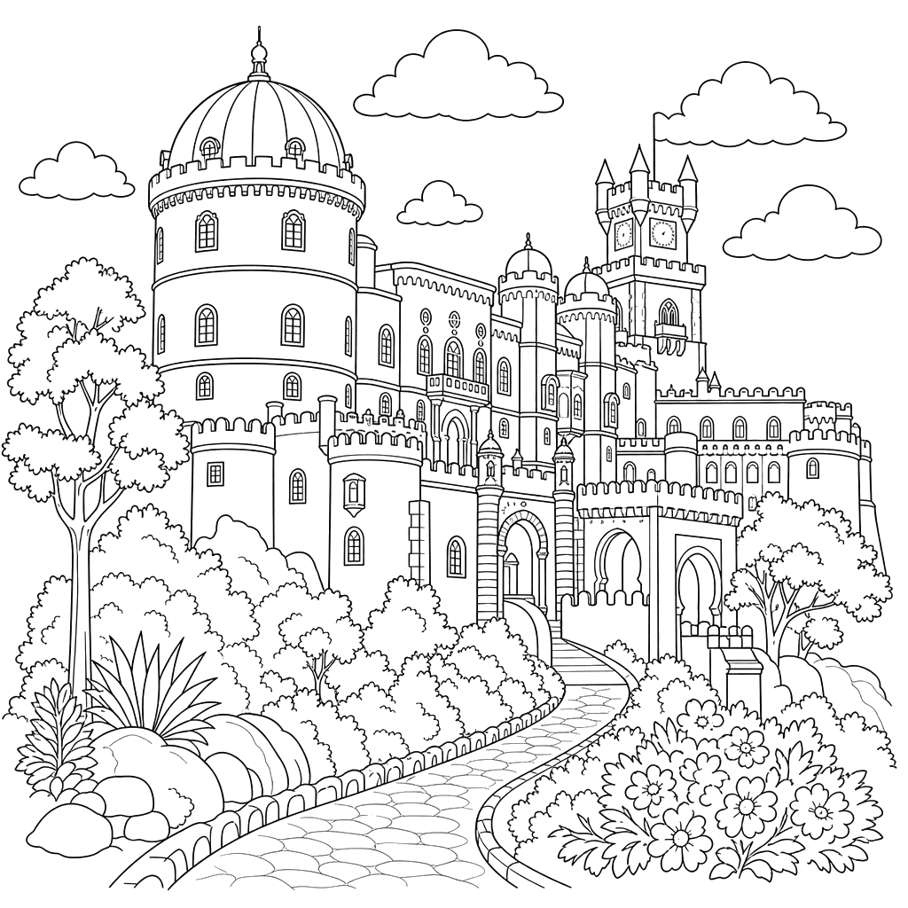Pena Palace in Portugal