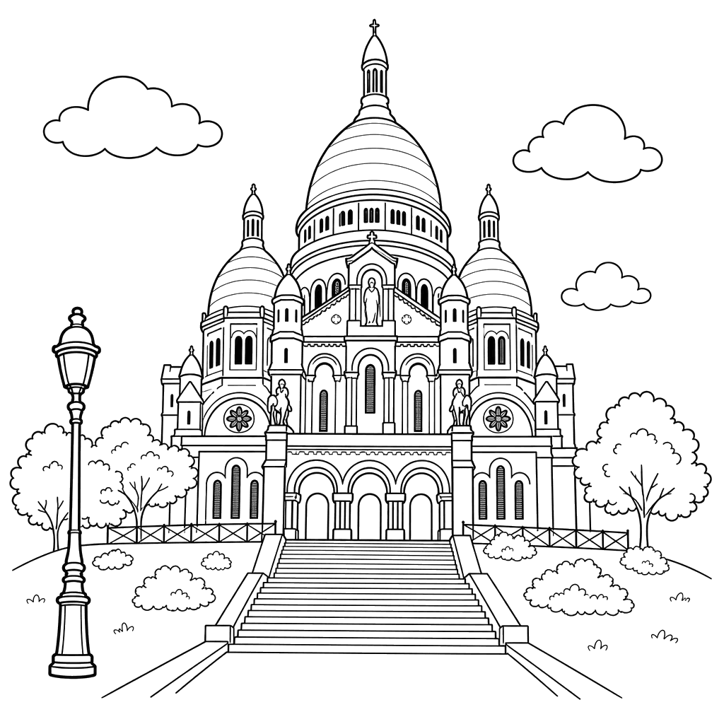 Sacré-Cœur Basilica in Paris
