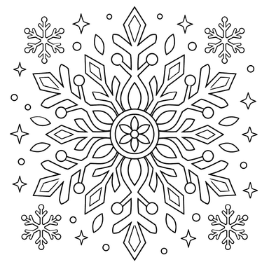 Snowflake Mandala