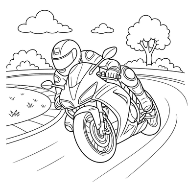 Sport Motorcycle Racing