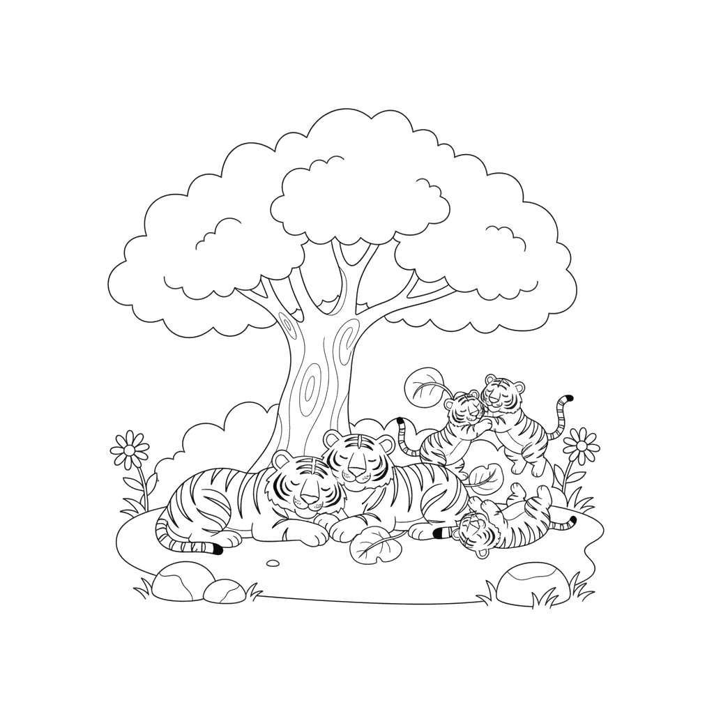 Tiger Family Rest
