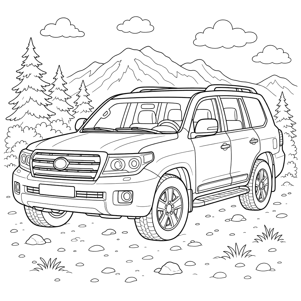 Toyota Land Cruiser 200 SUV