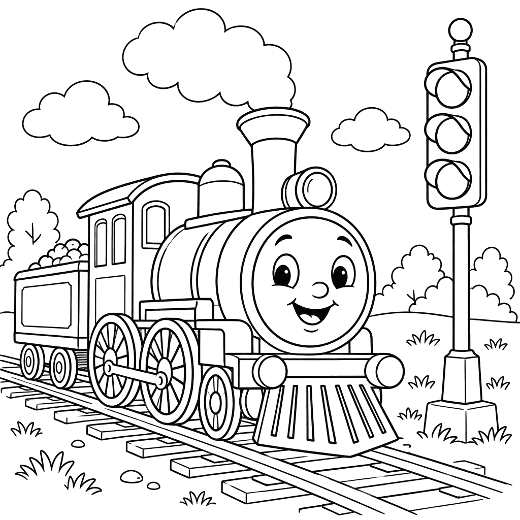 Little Train and Semaphore