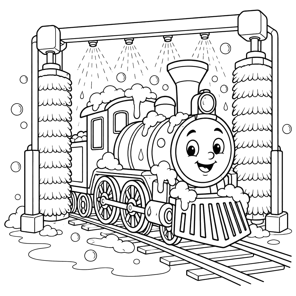 Train Wash Station
