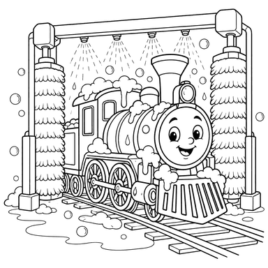 Train Wash Station