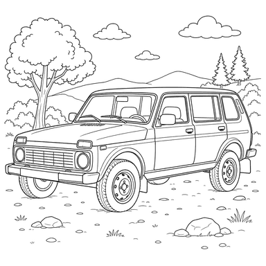 VAZ-2131 Off-Road Car