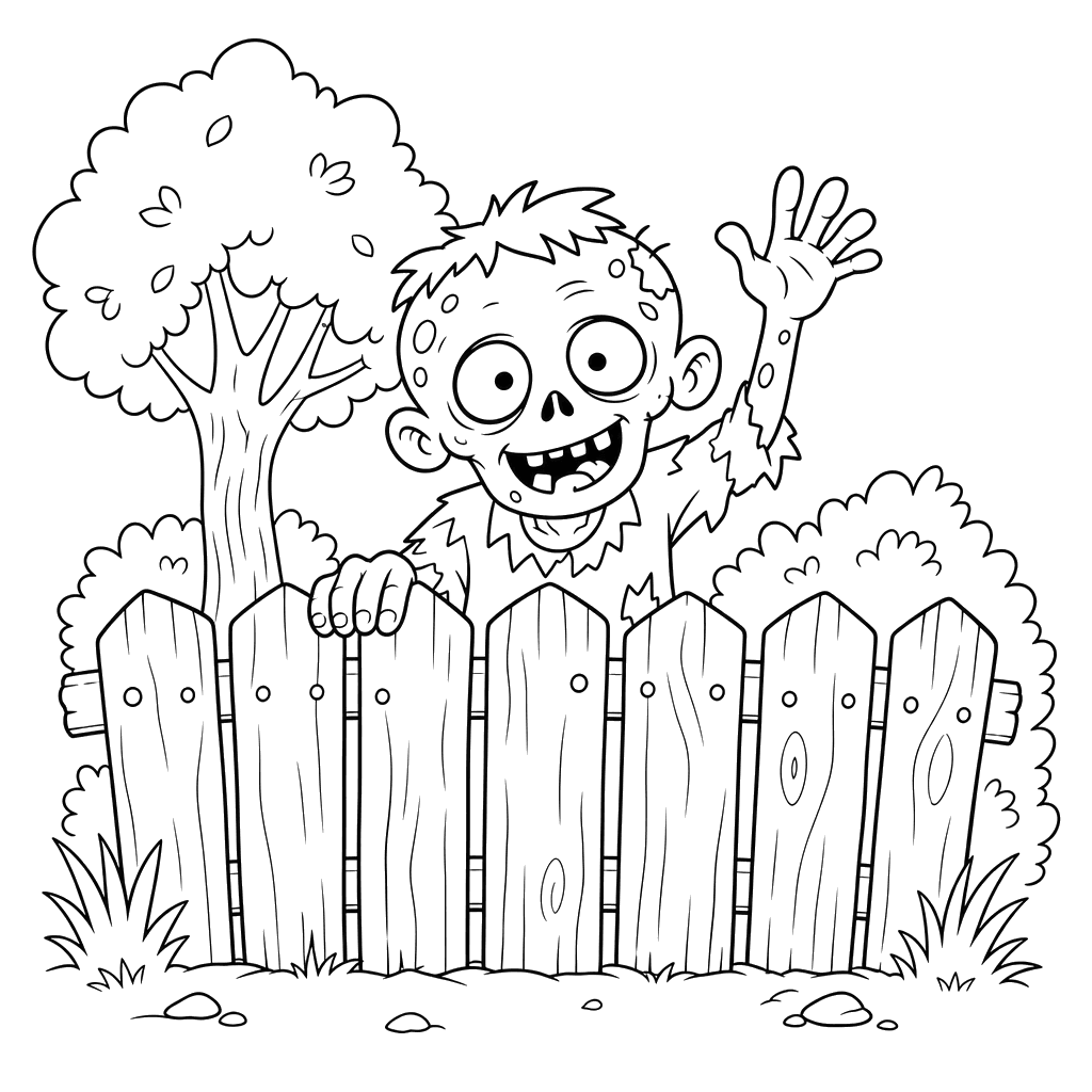 Friendly Zombie Waving